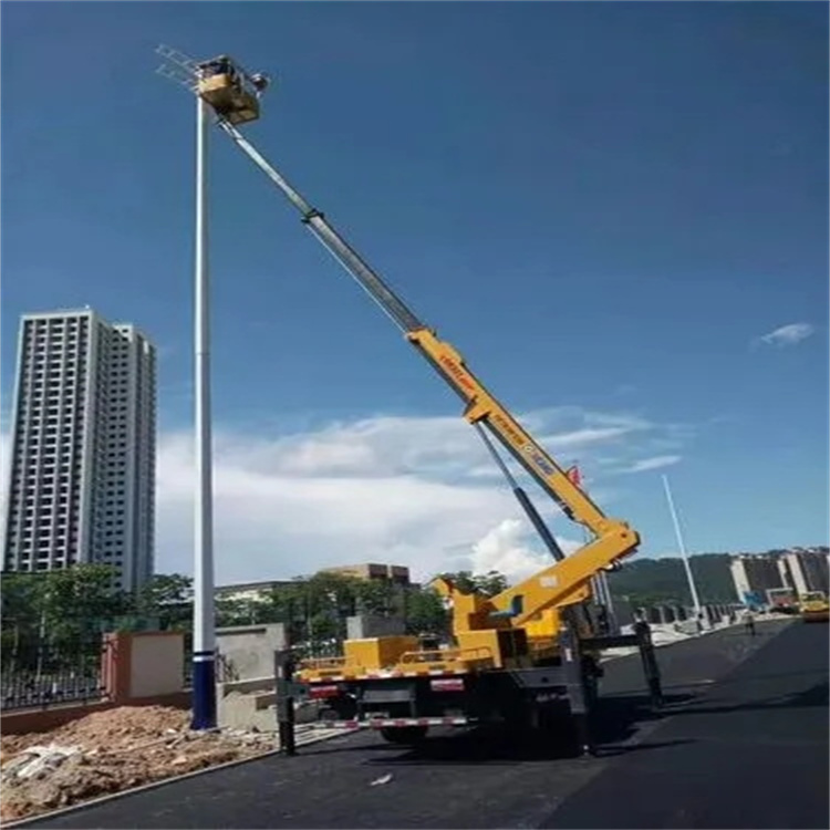 金江镇维修路灯的曲臂升降车出租